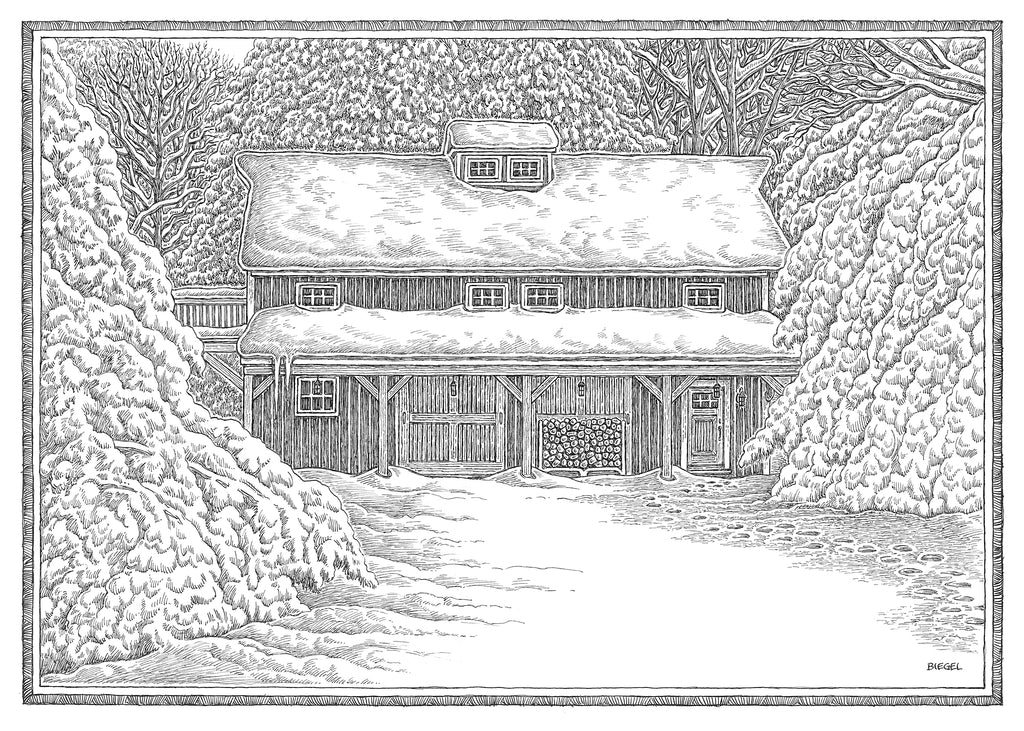 HOUSE PORTRAITS - Custom Hand Drawn Original Art of Your Home
